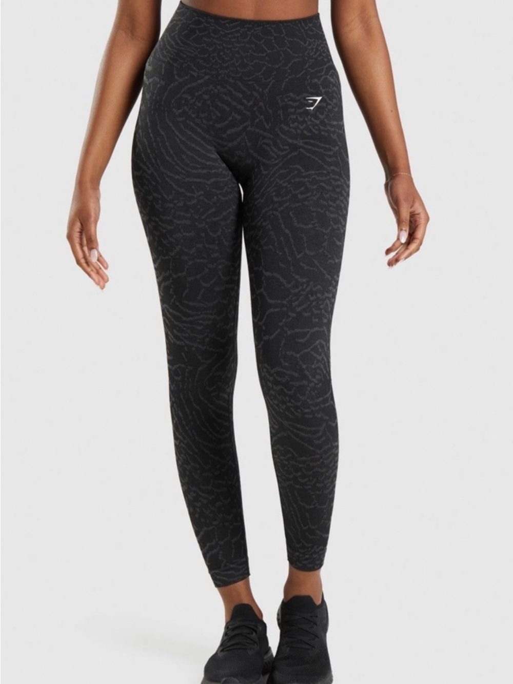 Gymshark Adapt Animal Seamless Leggings High Waisted Ruched Bum Size S